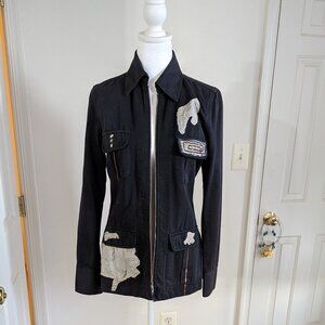 Italian Artsy Jacket- Size S/M